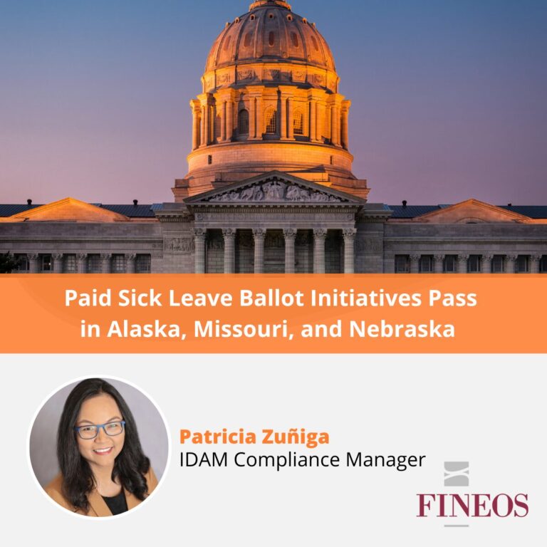 Paid Sick Leave Ballot Initiatives Pass in Alaska, Missouri, and Nebraska 