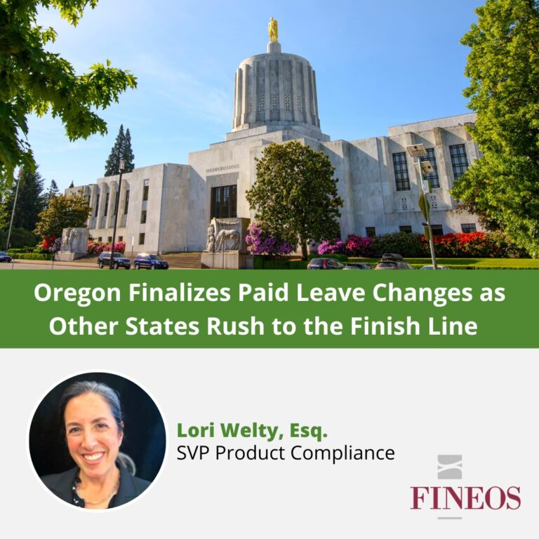 Oregon Finalizes Paid Leave Changes as Other States Rush to the Finish Line