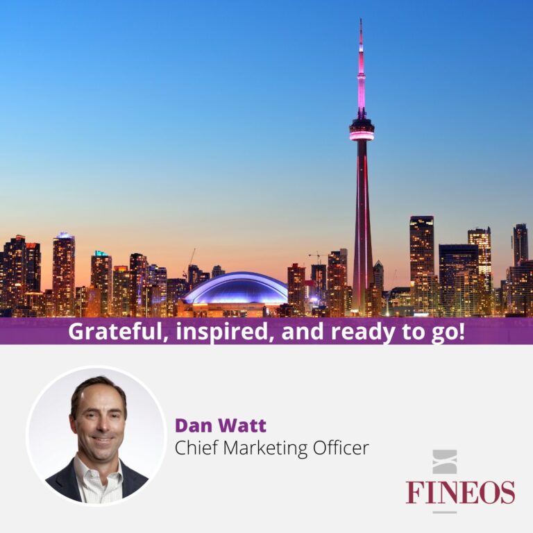 Grateful, inspired, and ready to go!