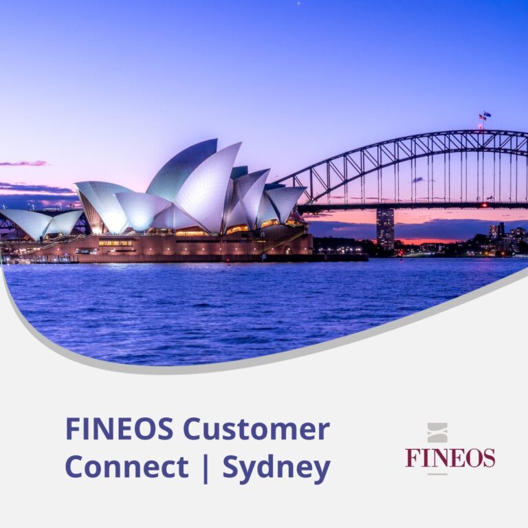 FINEOS Customer Connect Sydney FINEOS Customer Connect Sydney